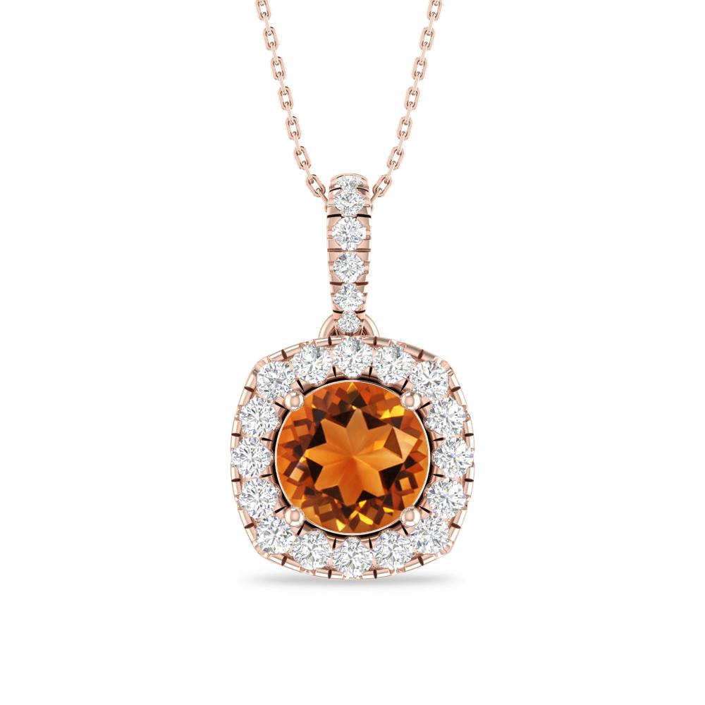 Rose Gold - Citrine