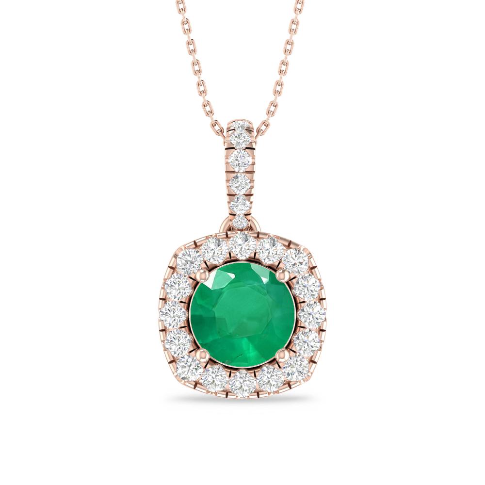 Rose Gold - Emerald