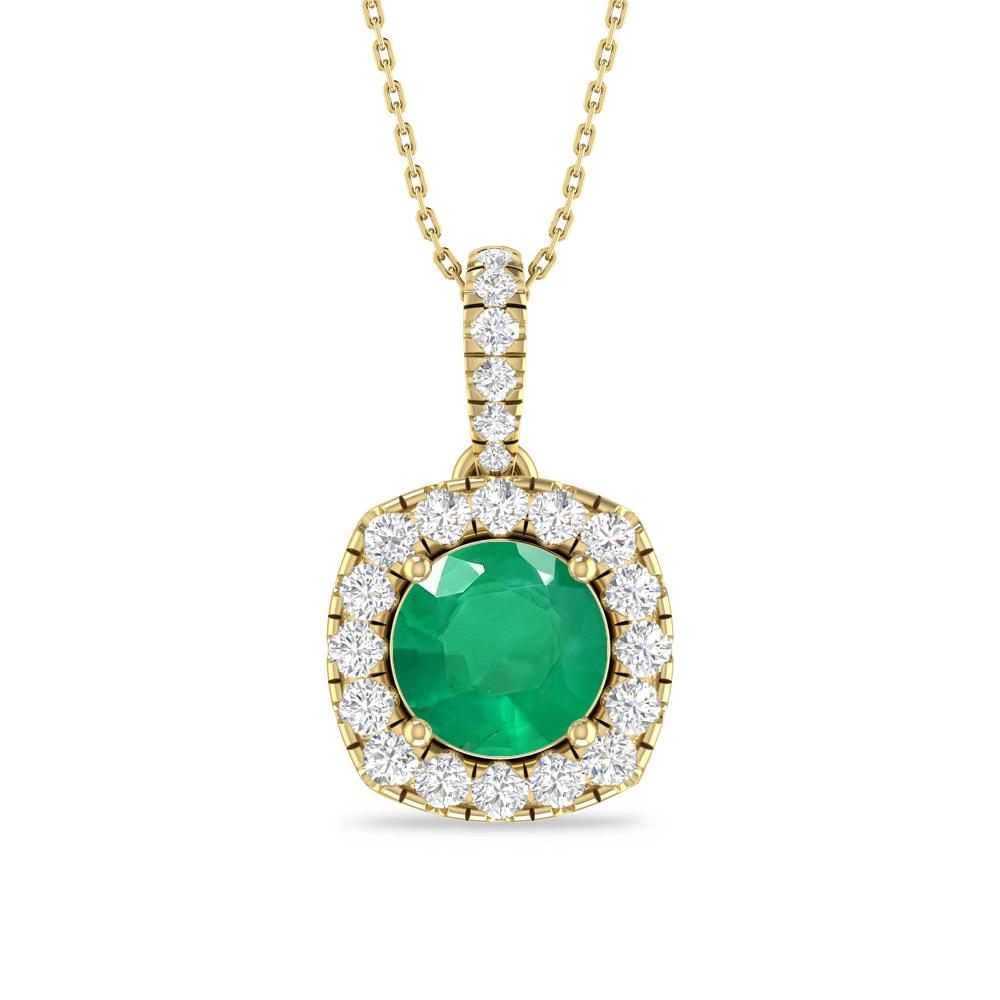 Yellow Gold - Emerald