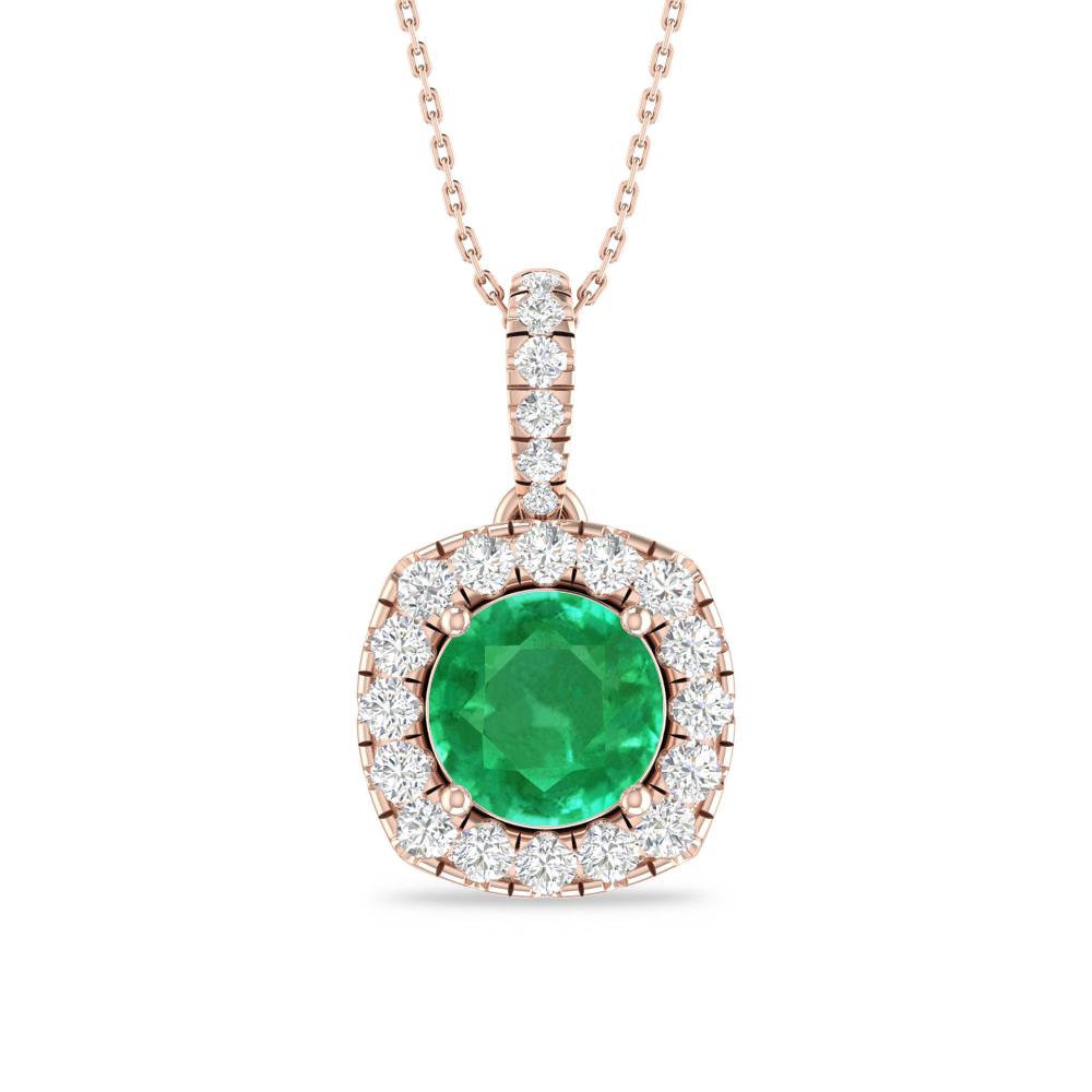Rose Gold - Emerald