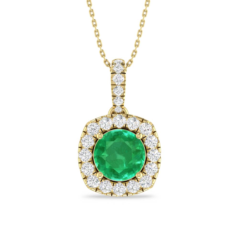 Yellow Gold - Emerald