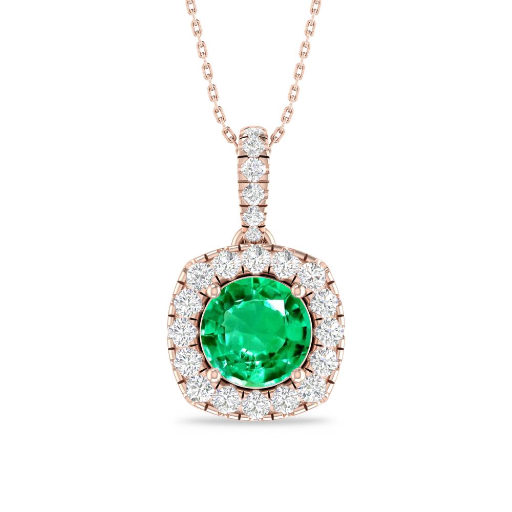 Rose Gold - Emerald