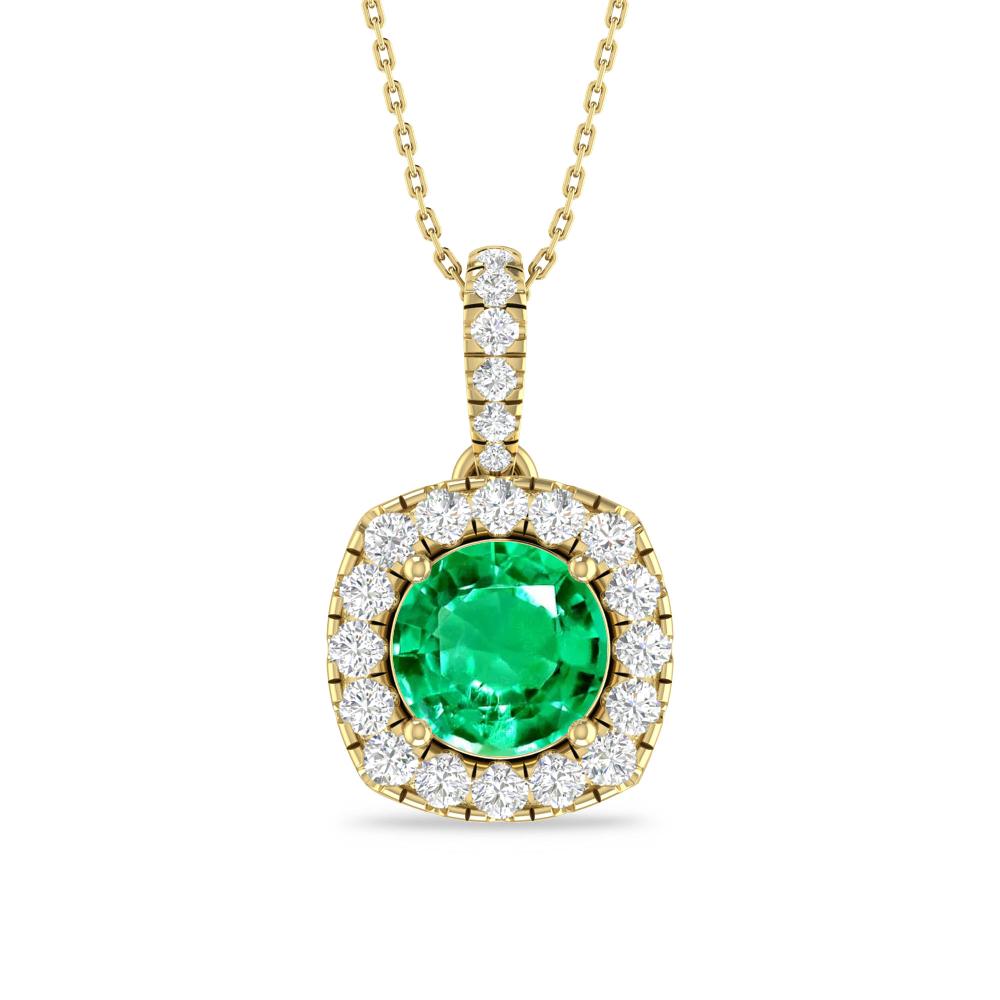 Yellow Gold - Emerald