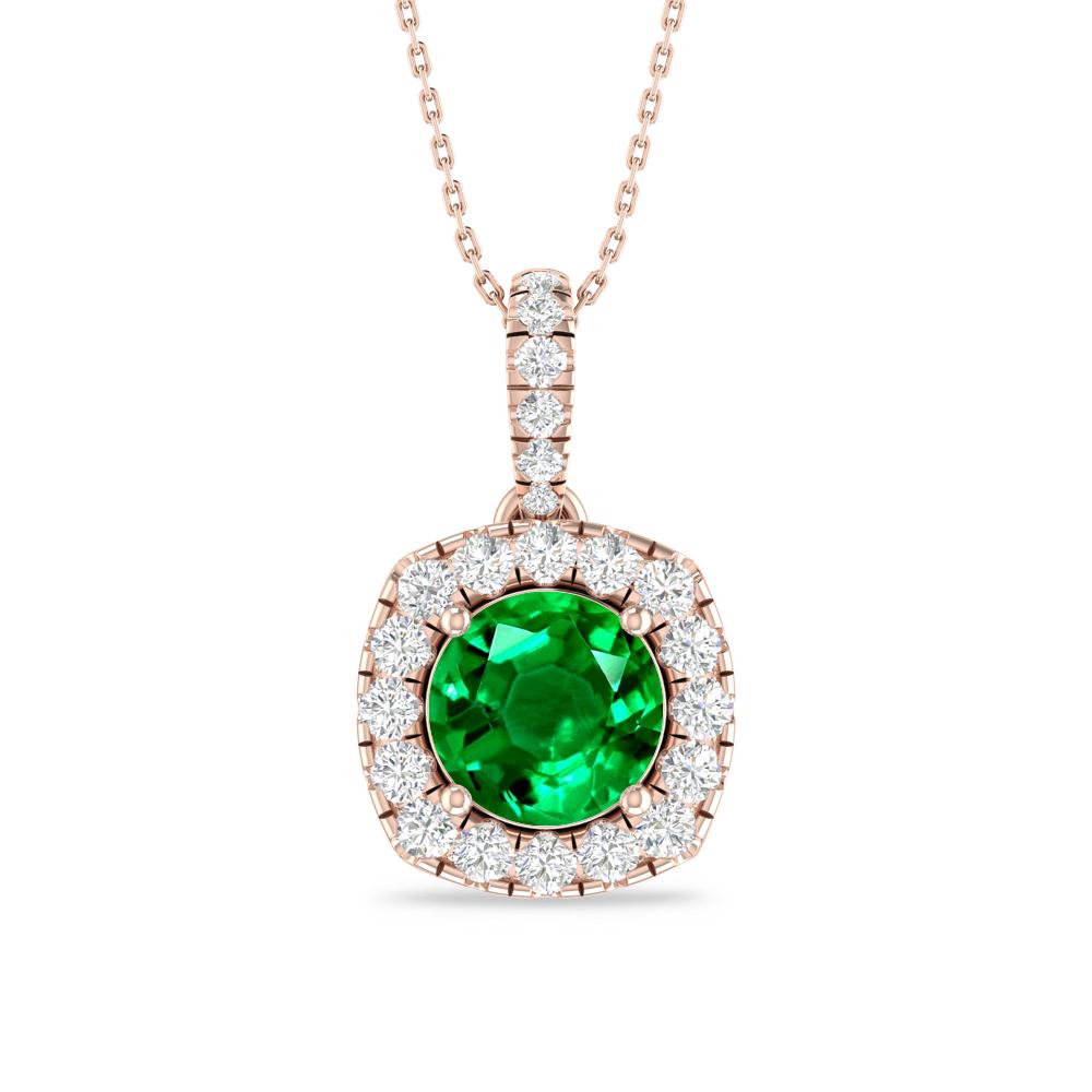 Rose Gold - Emerald