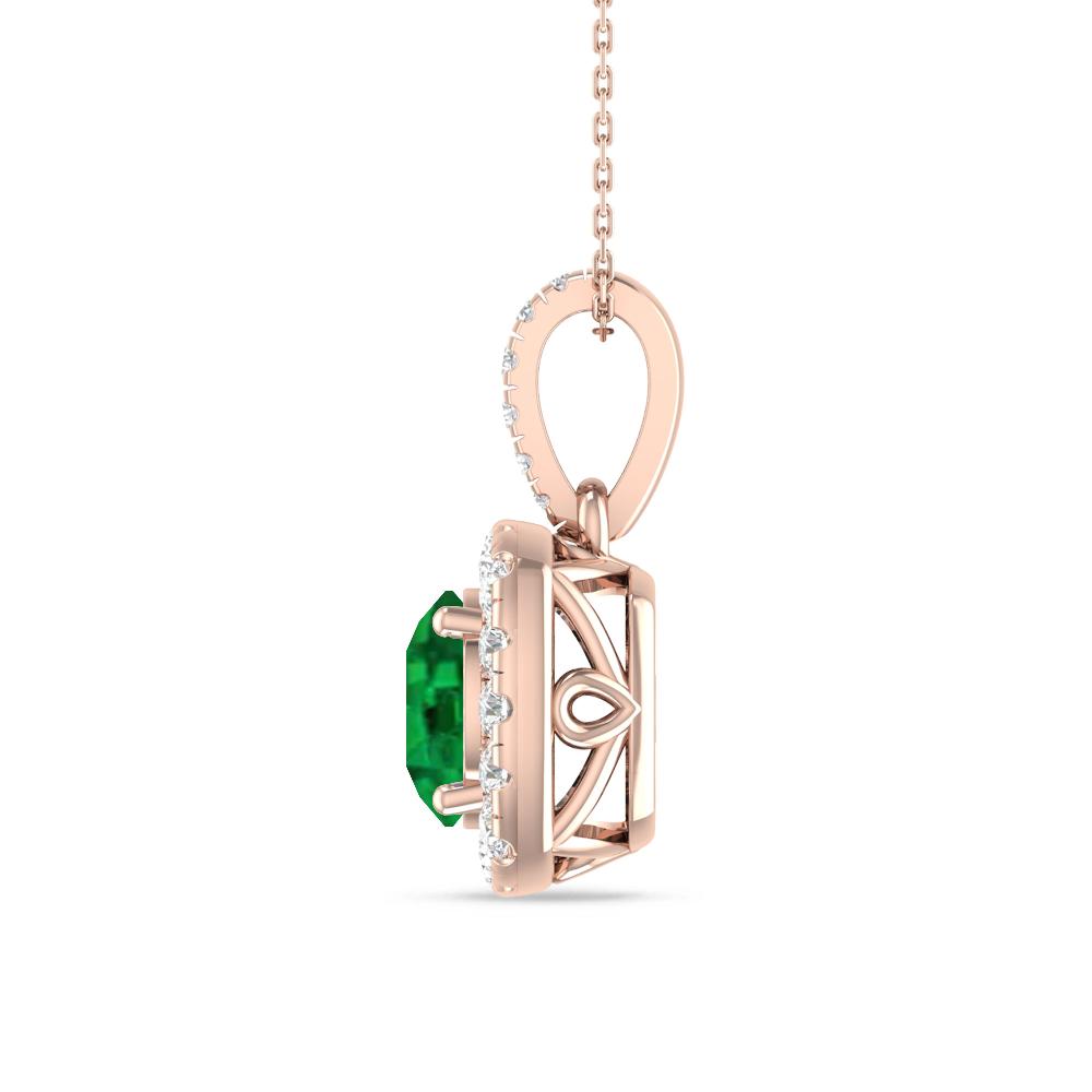 Rose Gold - Emerald