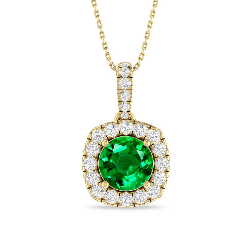 Yellow Gold - Emerald