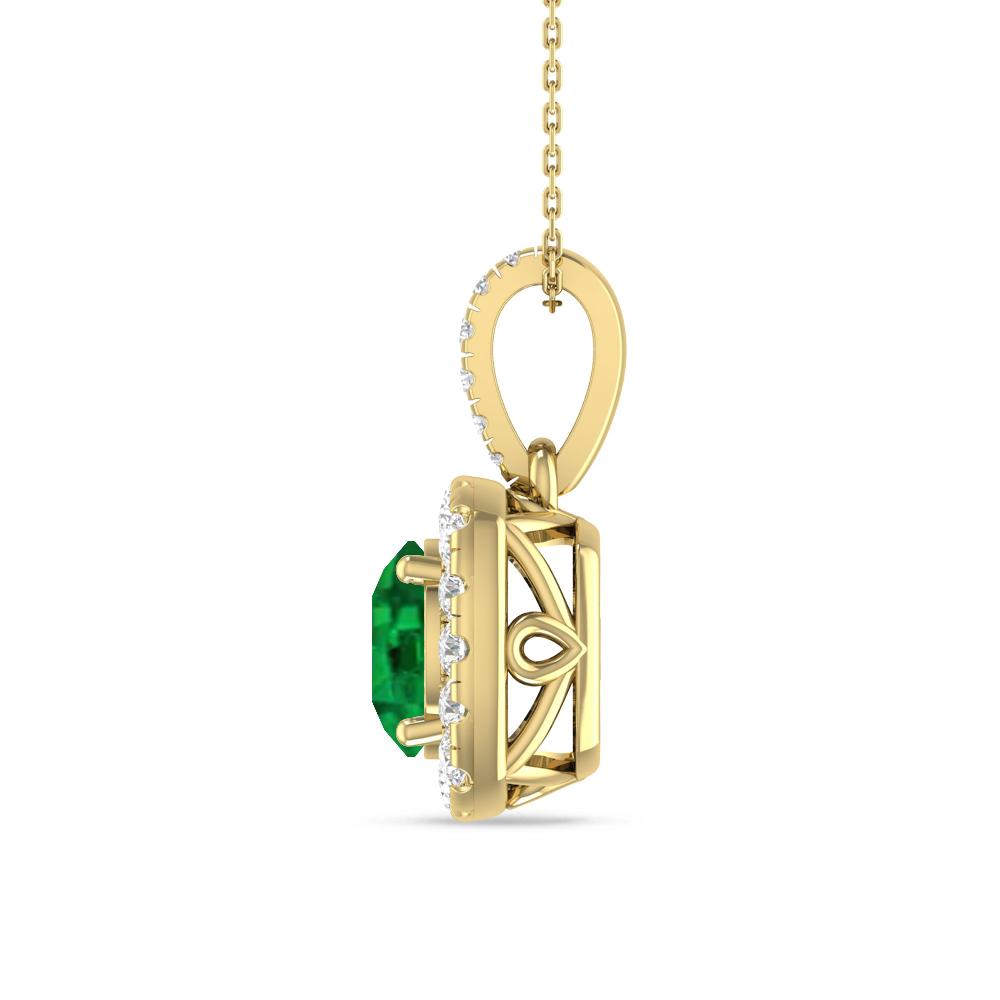 Yellow Gold - Emerald