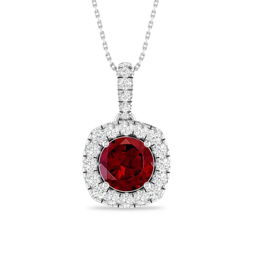 White Gold - Garnet
