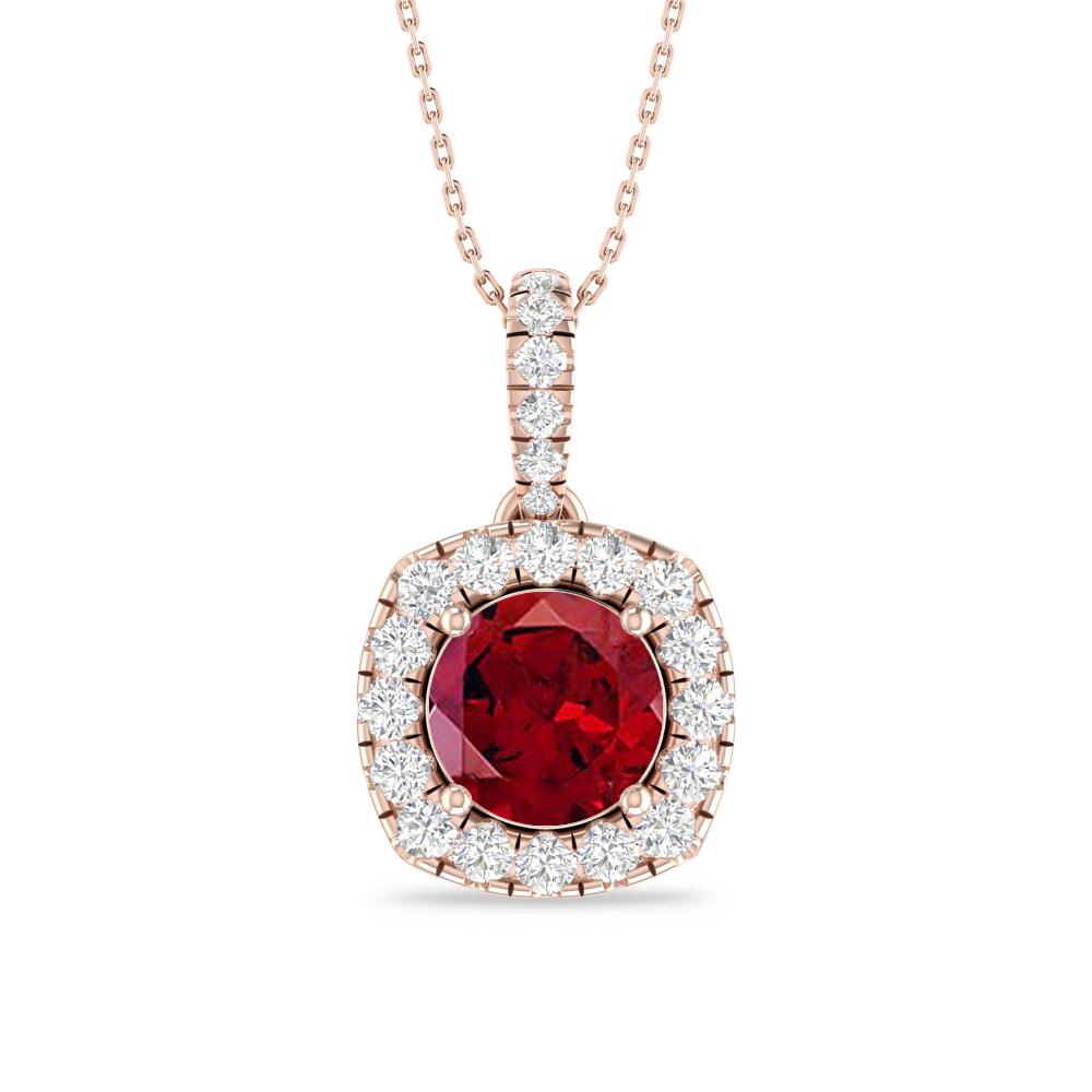 Rose Gold - Garnet