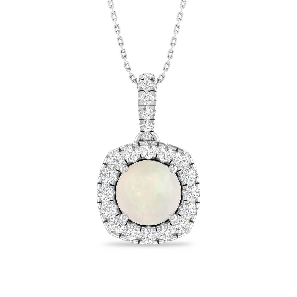 White Gold - Opal