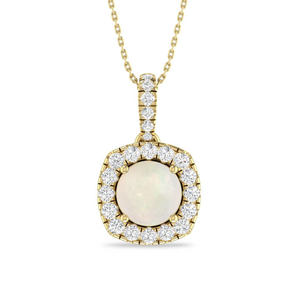 Yellow Gold - Opal