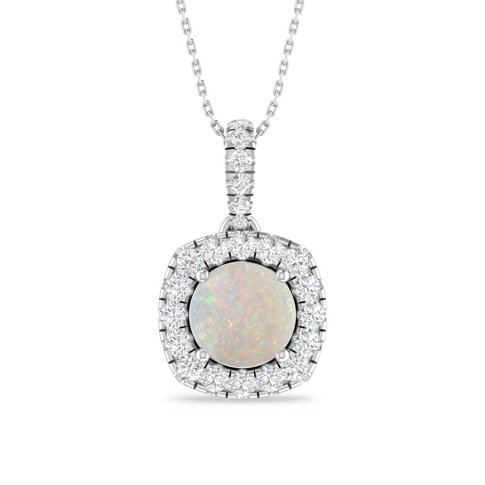 White Gold - Opal