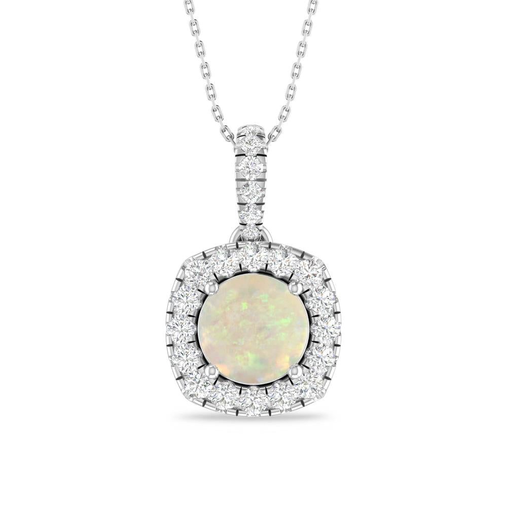White Gold - Opal