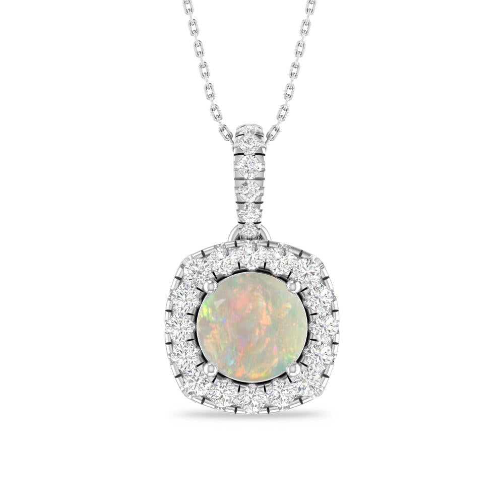 White Gold - Opal
