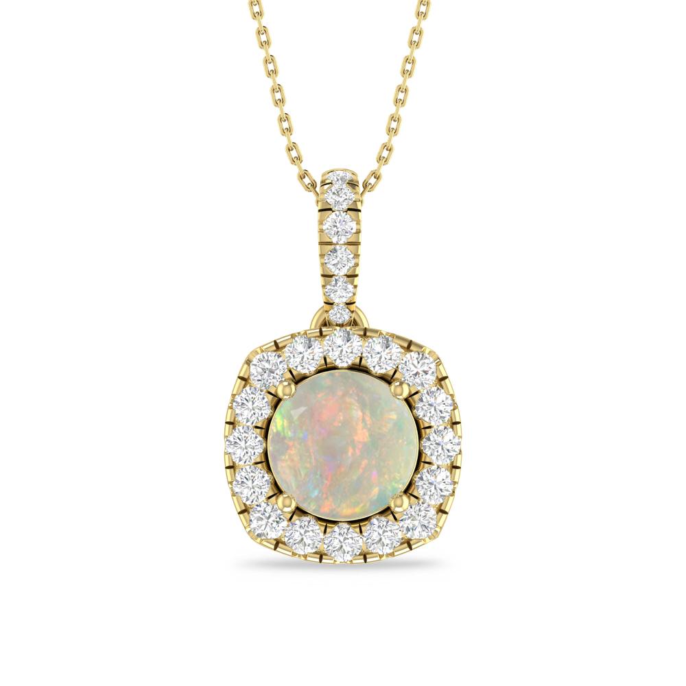 Yellow Gold - Opal