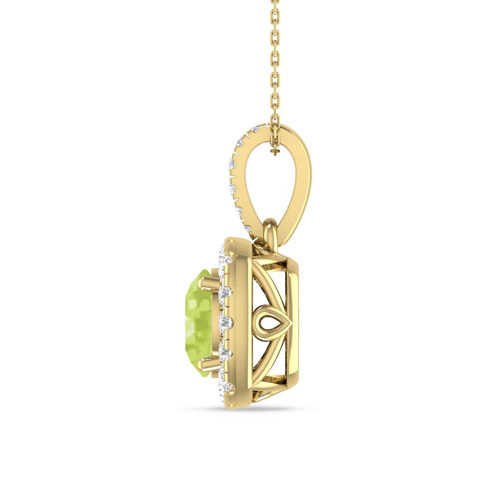 Yellow Gold - Peridot
