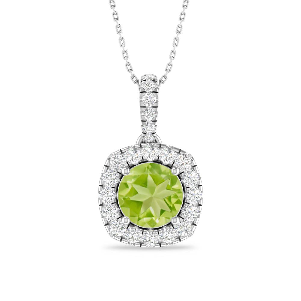 White Gold - Peridot