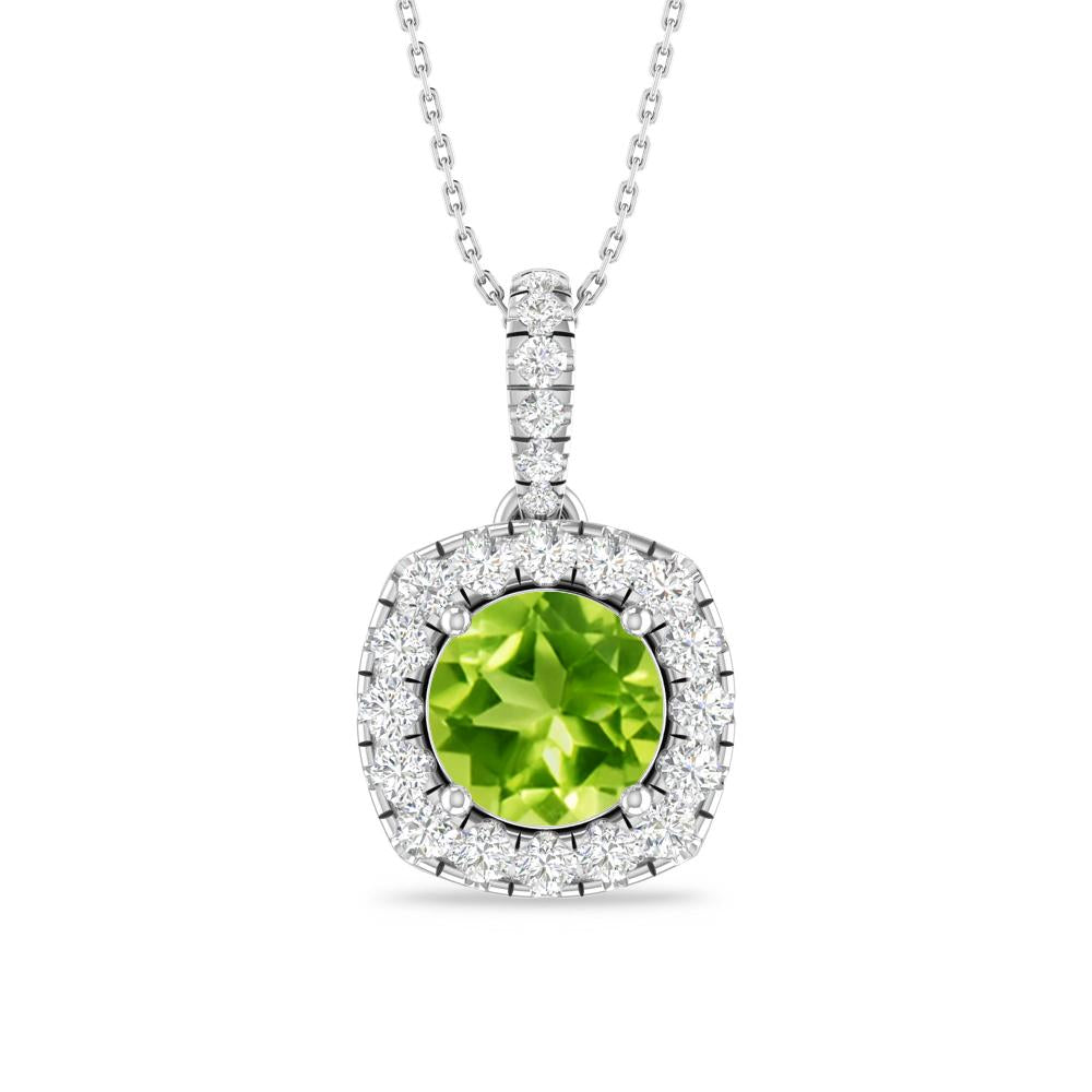 White Gold - Peridot