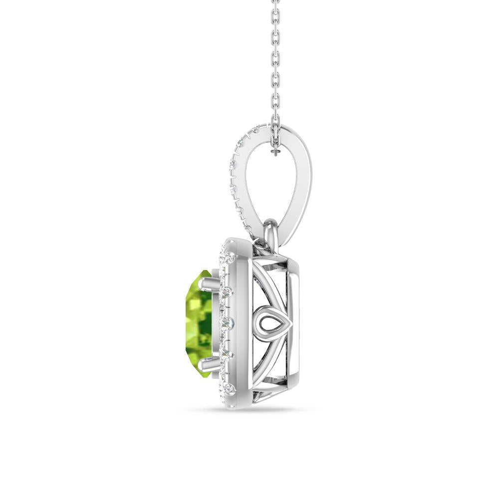 White Gold - Peridot