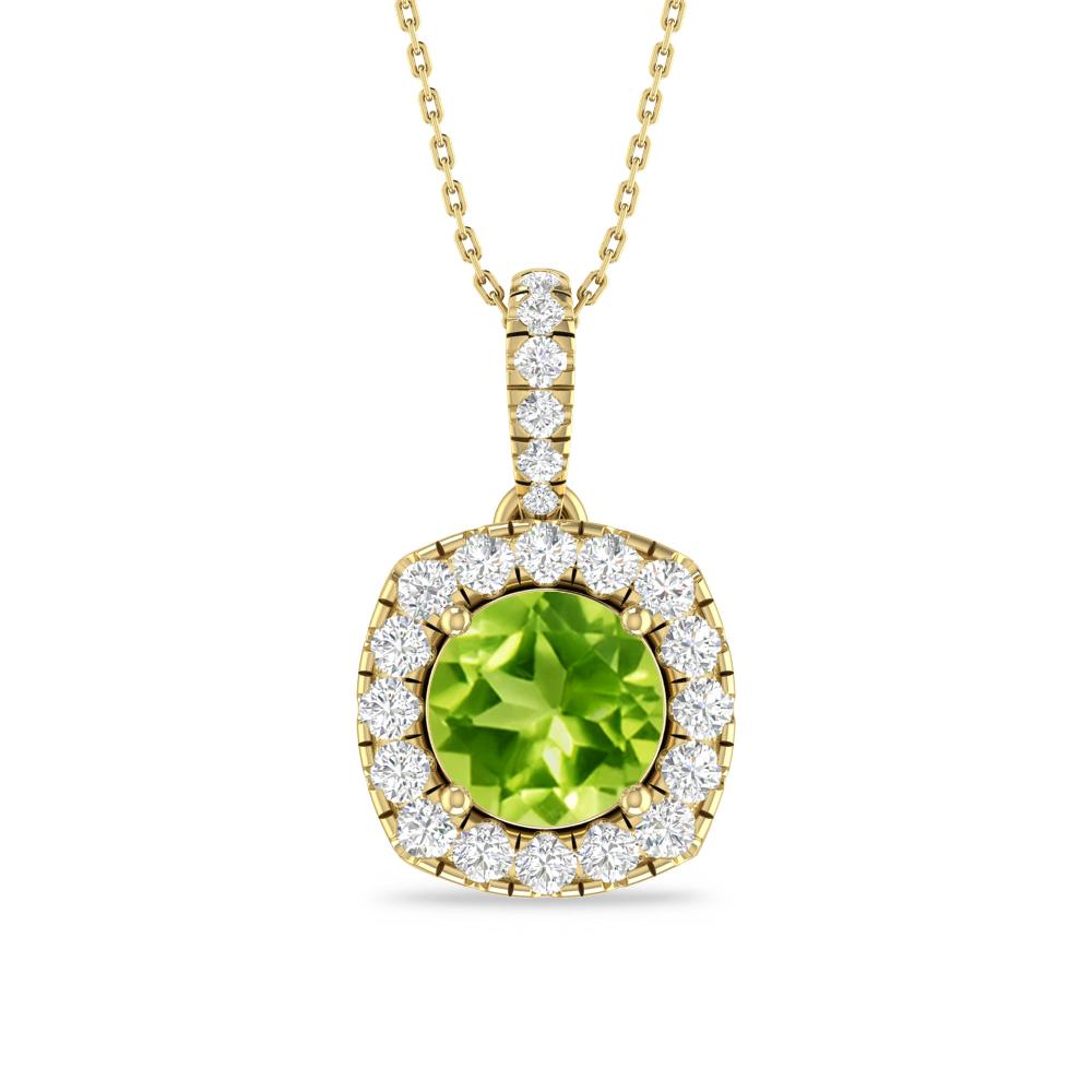 Yellow Gold - Peridot