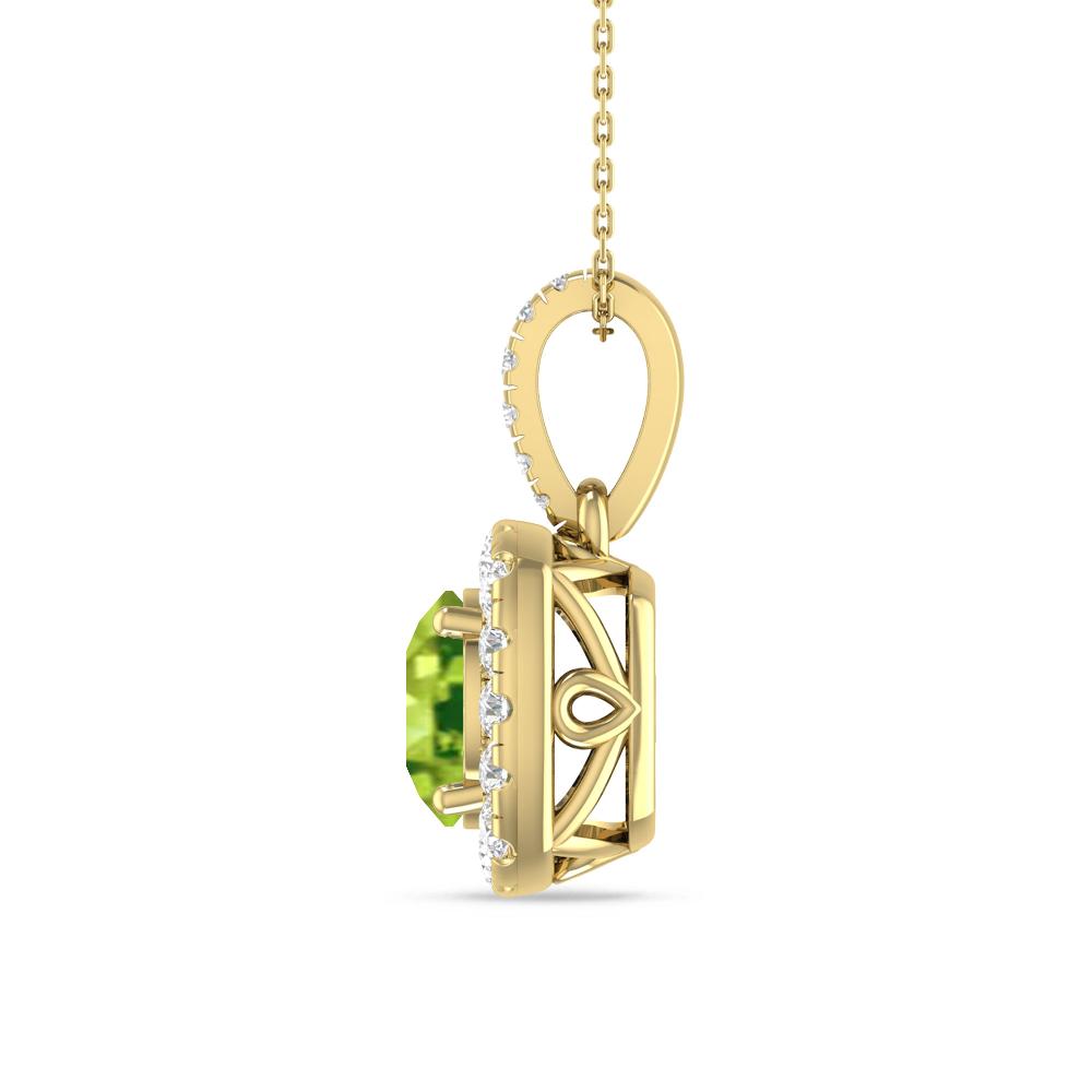 Yellow Gold - Peridot