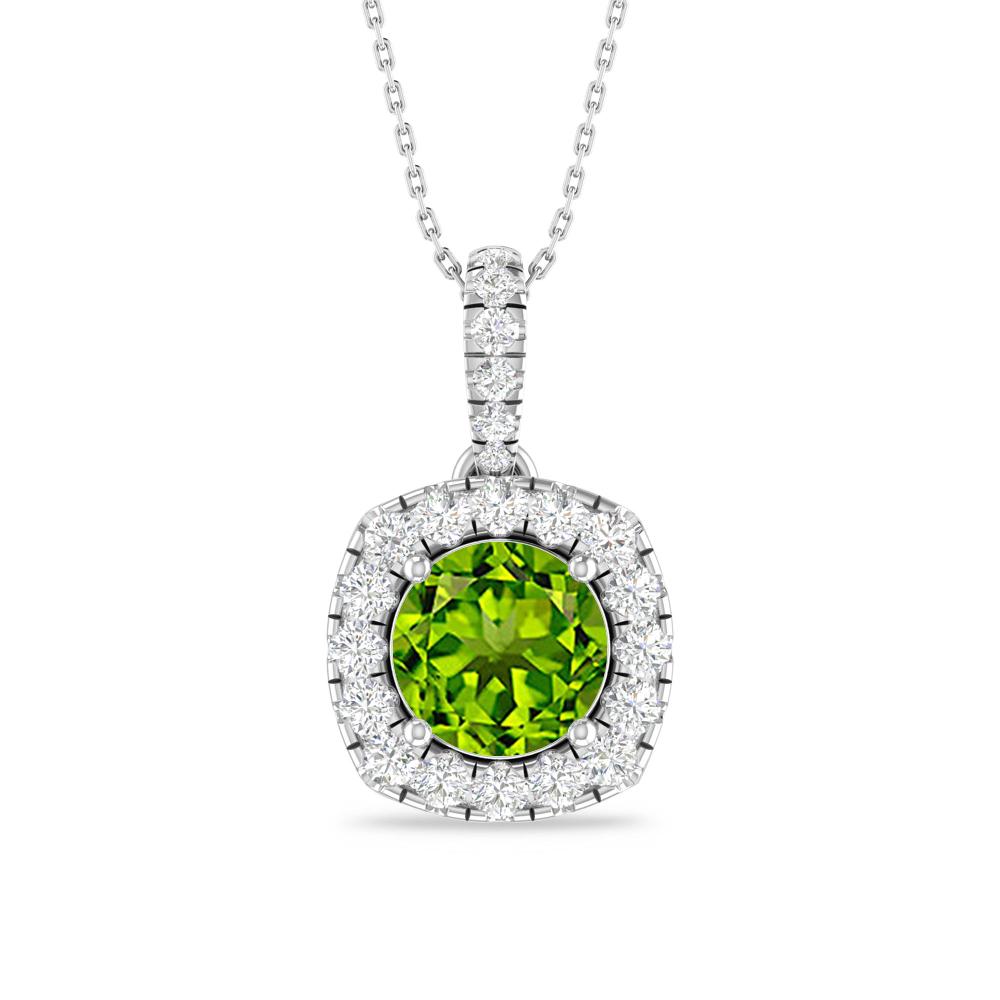 White Gold - Peridot