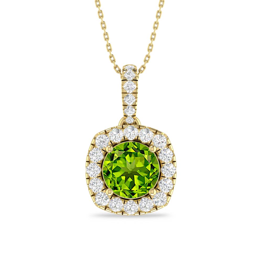 Yellow Gold - Peridot
