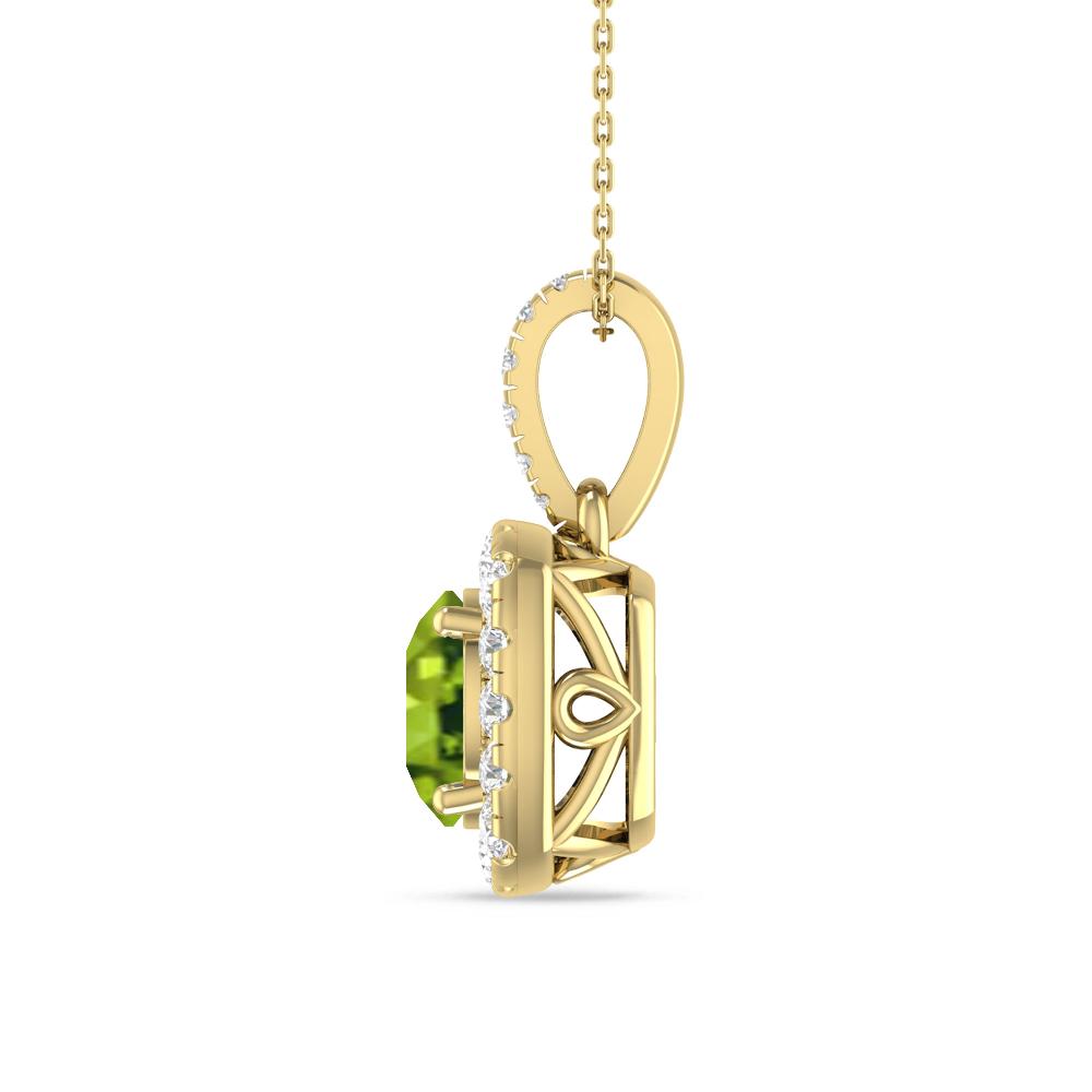 Yellow Gold - Peridot