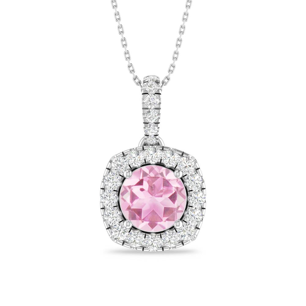 White Gold - Pink Tourmaline