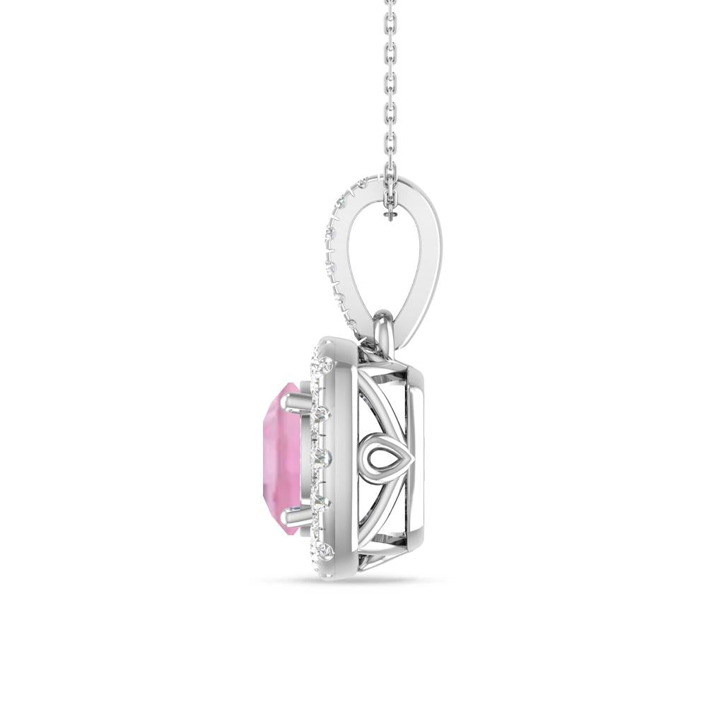 White Gold - Pink Tourmaline