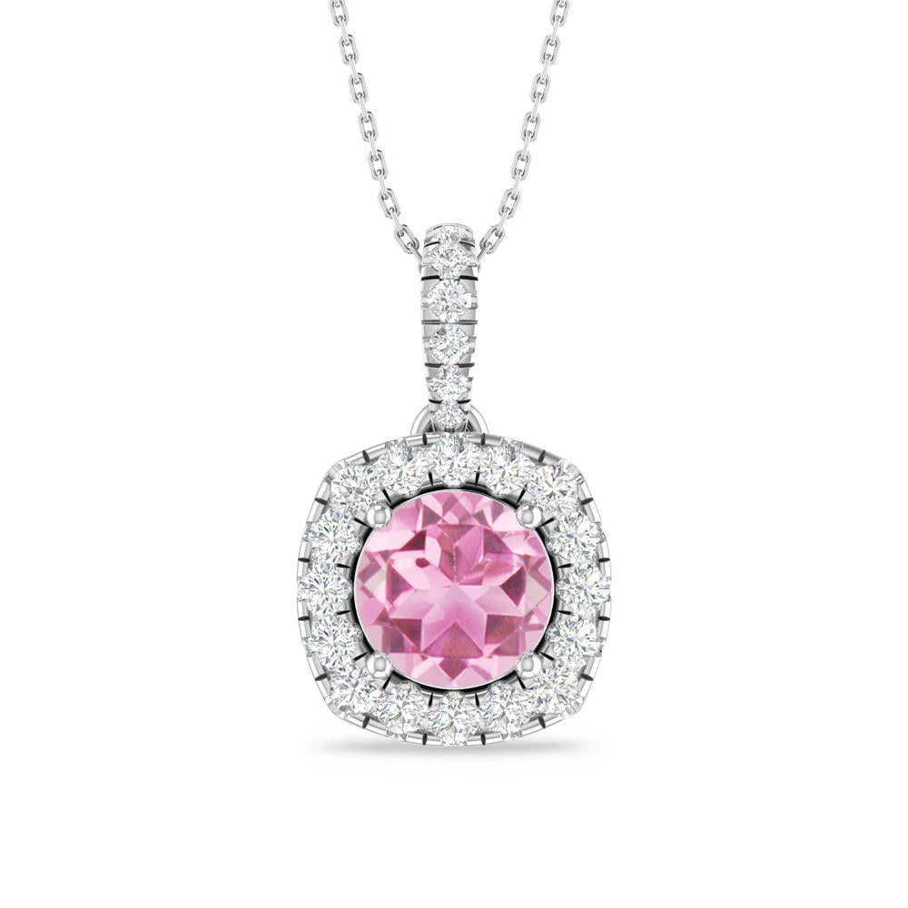 White Gold - Pink Tourmaline