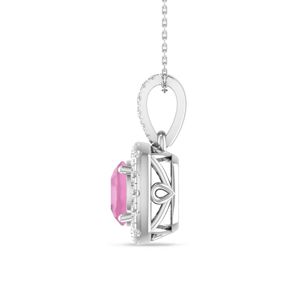 White Gold - Pink Tourmaline