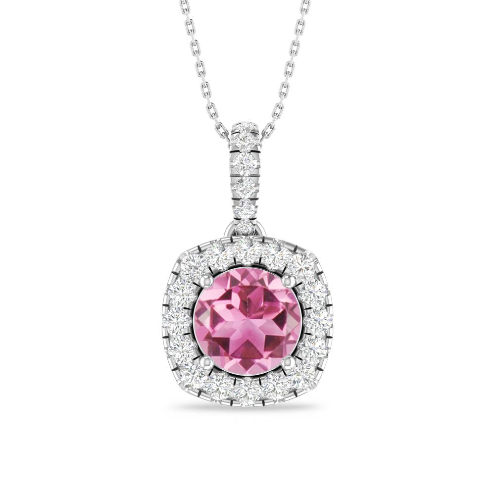 White Gold - Pink Tourmaline