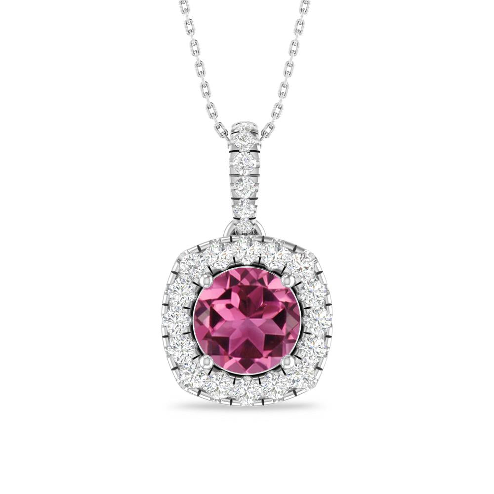 White Gold - Pink Tourmaline