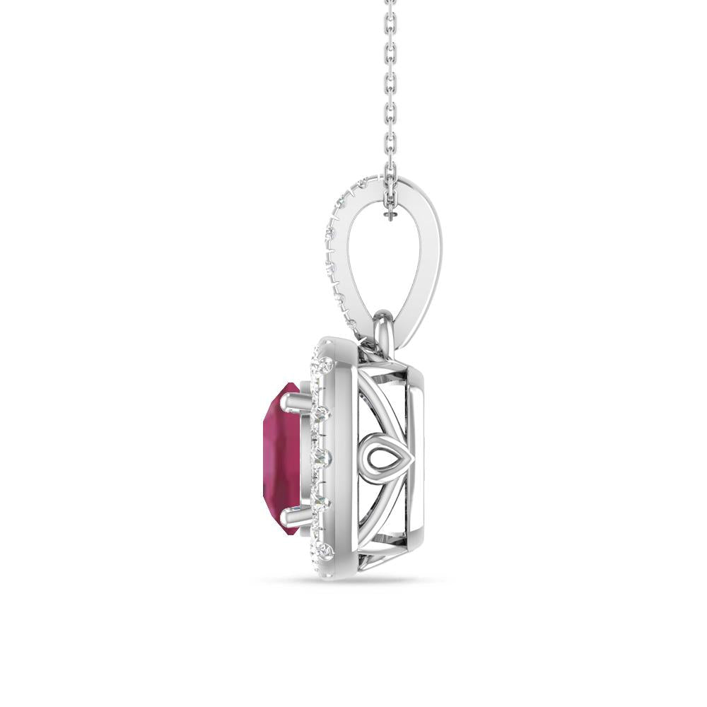 White Gold - Pink Tourmaline