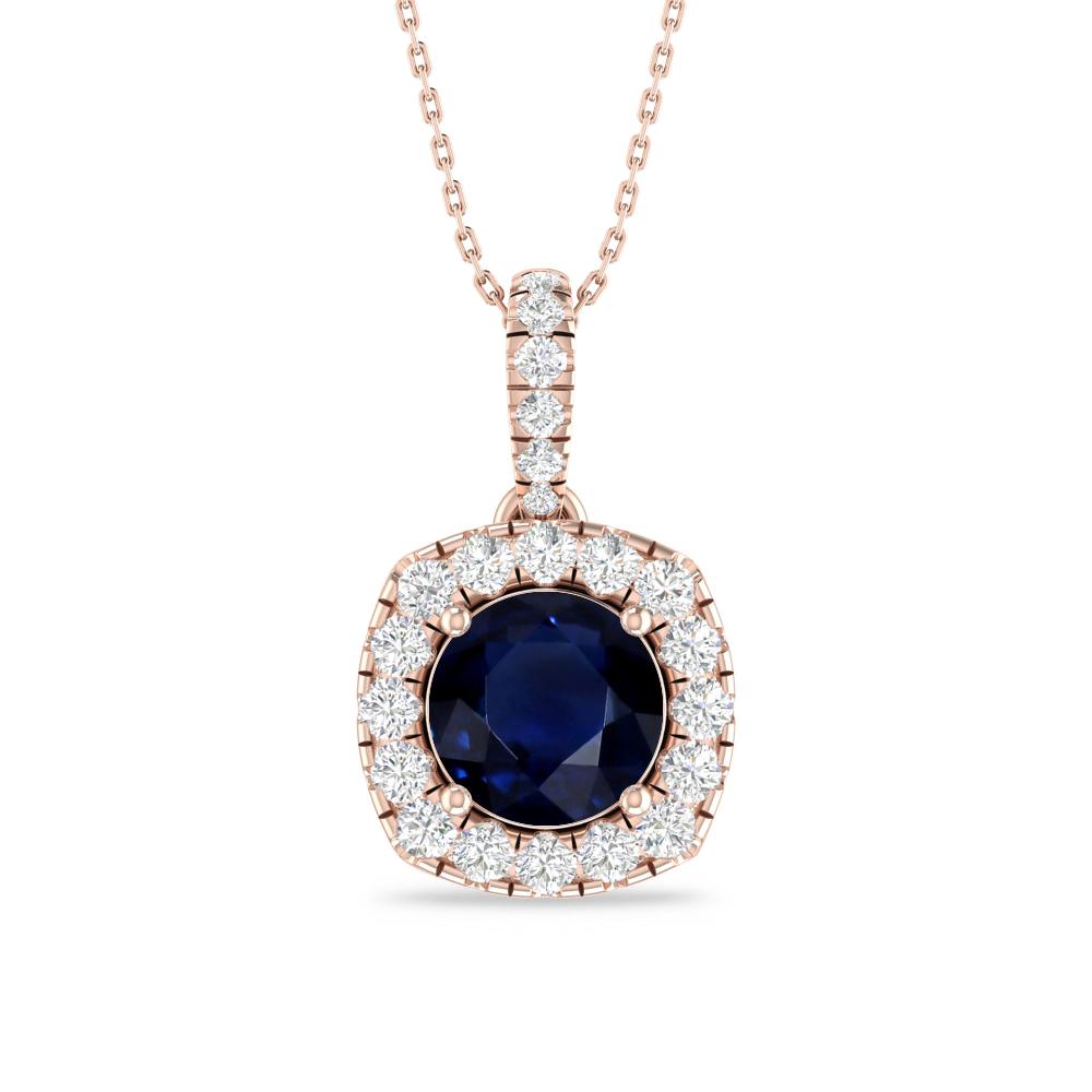 Rose Gold - Sapphire