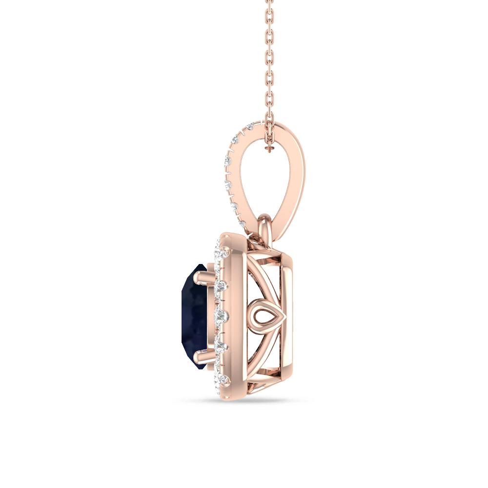 Rose Gold - Sapphire