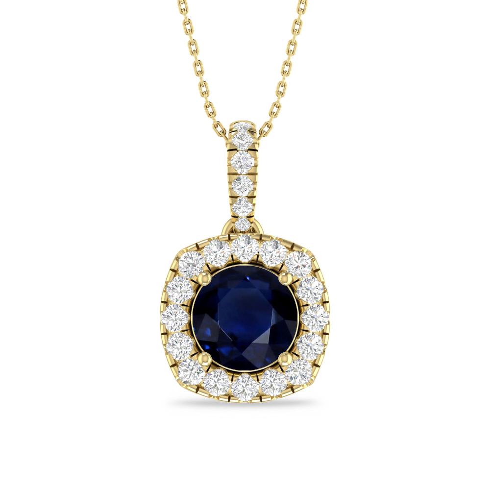 Yellow Gold - Sapphire