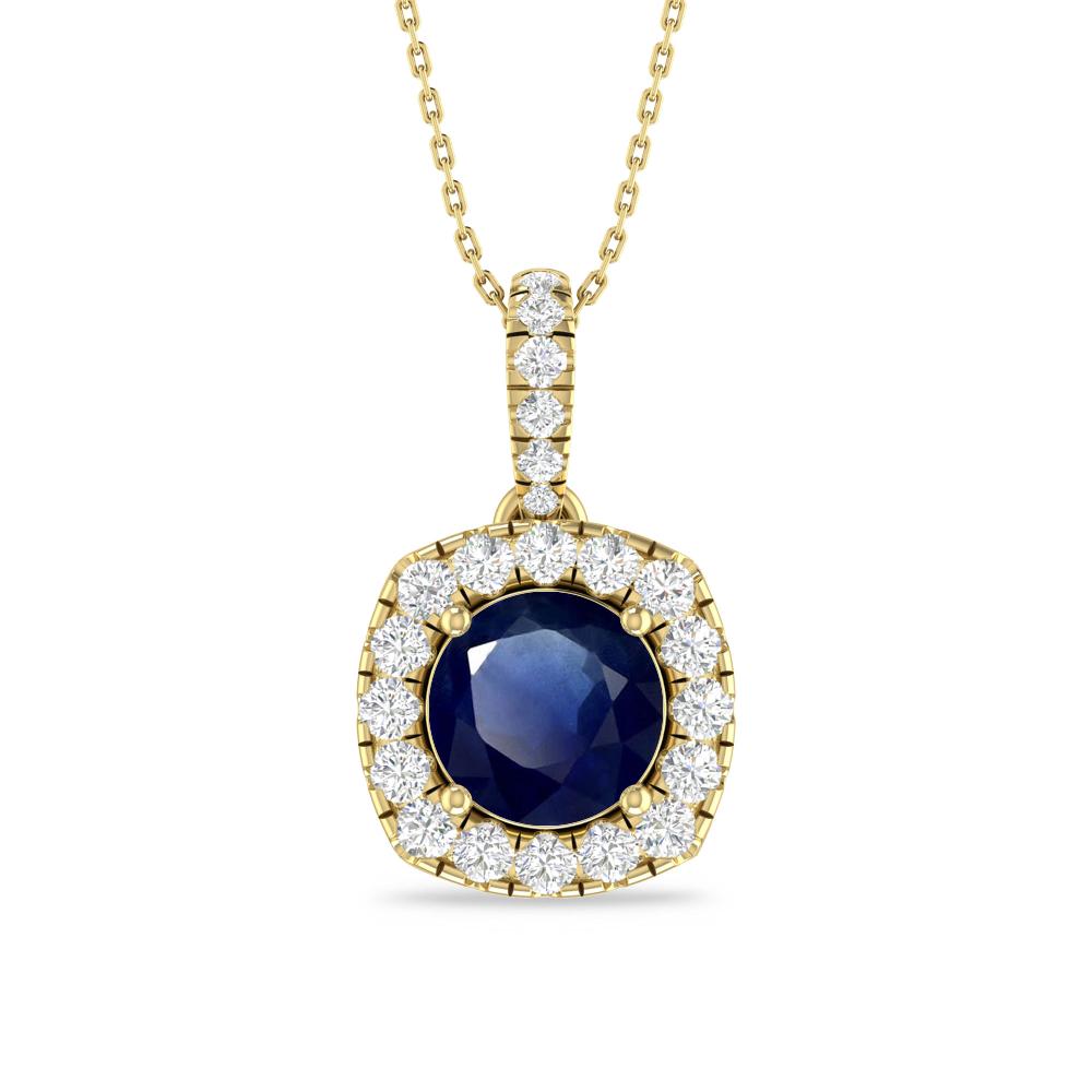 Yellow Gold - Sapphire