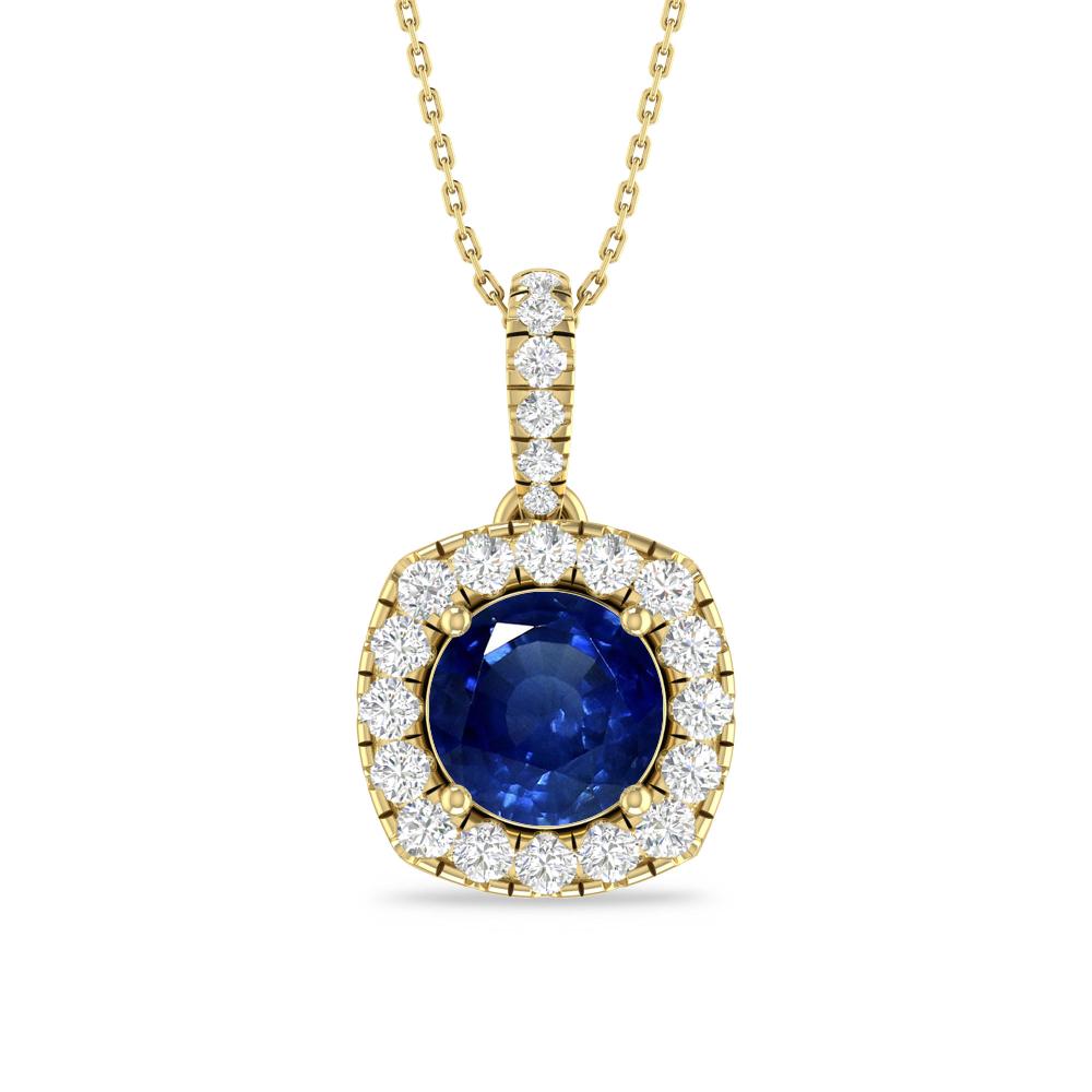 Yellow Gold - Sapphire