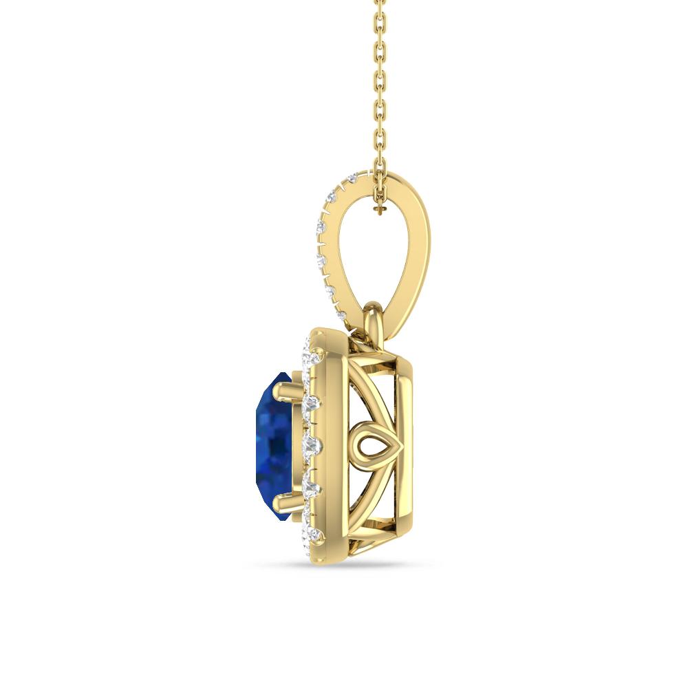 Yellow Gold - Sapphire