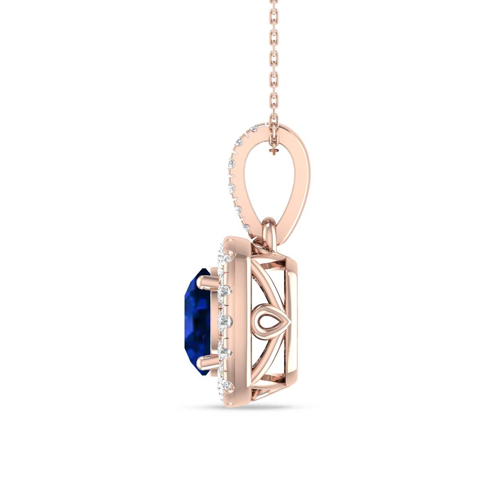 Rose Gold - Sapphire
