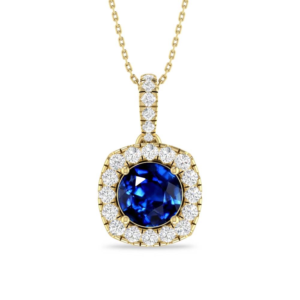 Yellow Gold - Sapphire