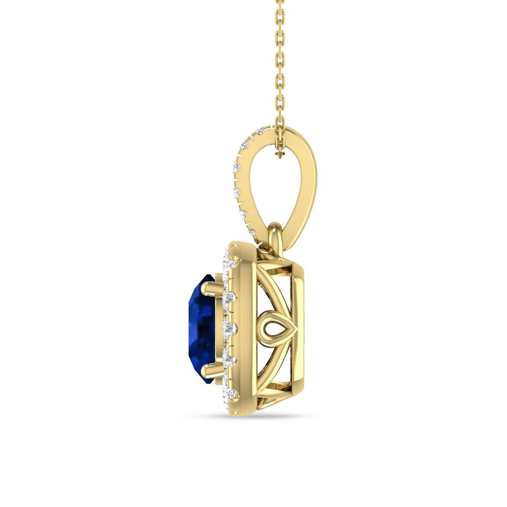 Yellow Gold - Sapphire