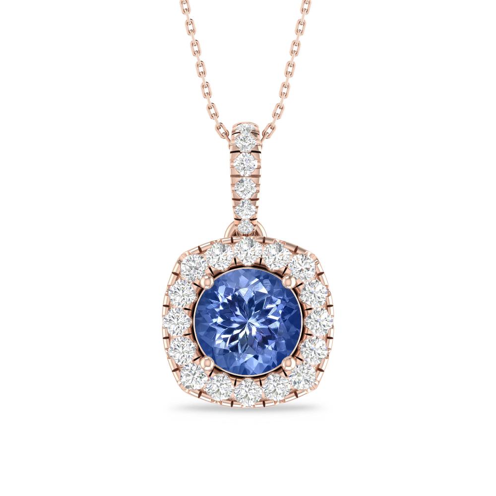 Rose Gold - Tanzanite