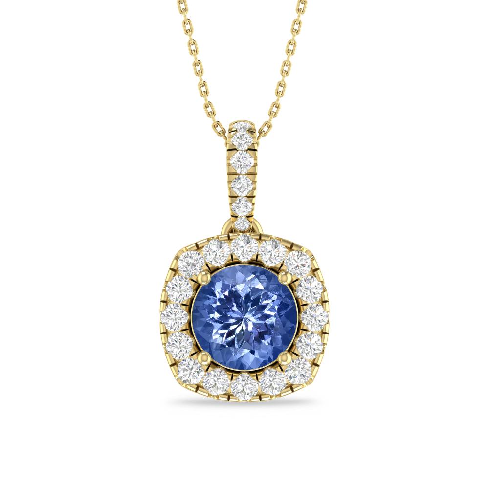 Yellow Gold - Tanzanite