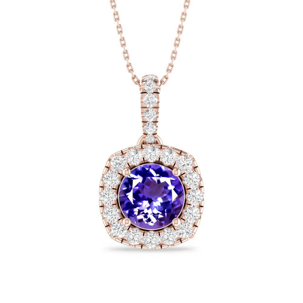 Rose Gold - Tanzanite