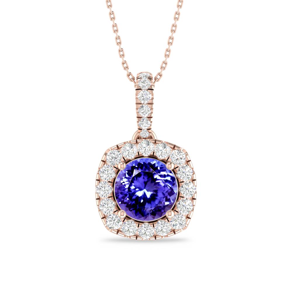 Rose Gold - Tanzanite