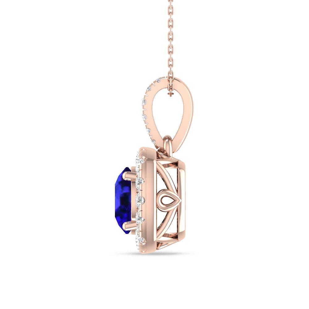 Rose Gold - Tanzanite