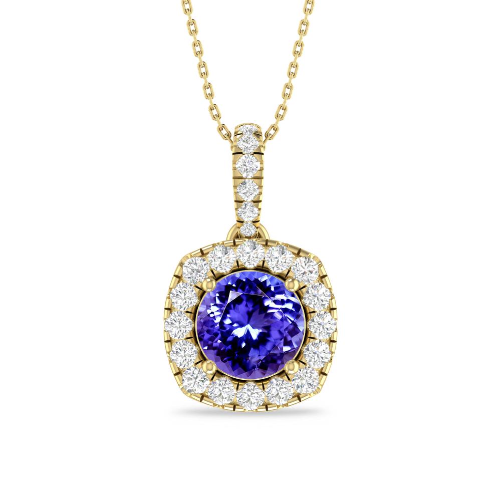 Yellow Gold - Tanzanite